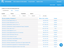 Tablet Screenshot of colsubastas.com